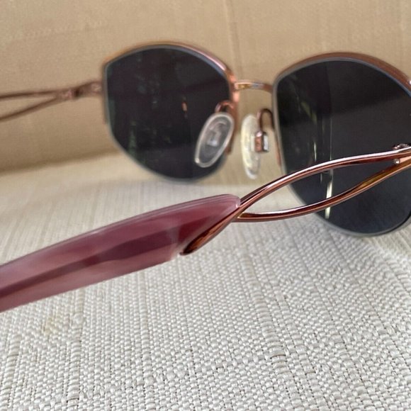 Zylowear Sophia Loren Women Eyeglasses M210 52[]17 Half Rim Glasses - Picture 5 of 11